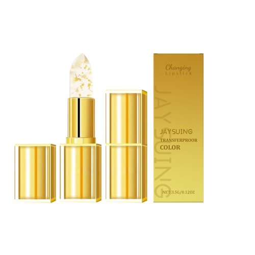 Gold Foil Color-Changing Lip Balm, Moisturizing