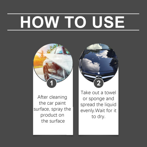 Car Coating Spray, 120 ml Set