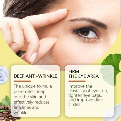 Coffee & Peptide Eye Cream for Puffiness & Fine Lines