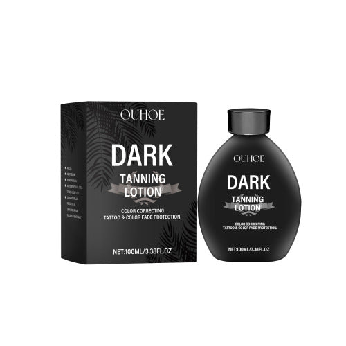 Dark Bronzing Lotion for a Long-Lasting Tan Look
