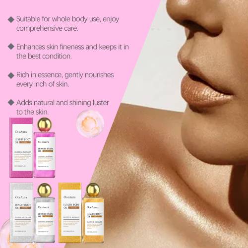 Shimmer Body Oil with Argan & Ceramide