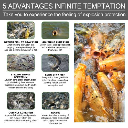 Fishing Bait Attractant, Portable