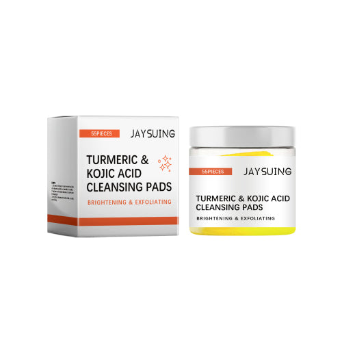Turmeric Kojic Acid Cleansing Pads for Face, Deep Pore Cleansing