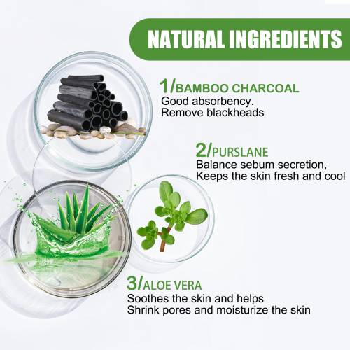 Bamboo Charcoal Peel-Off Mask for Blackheads
