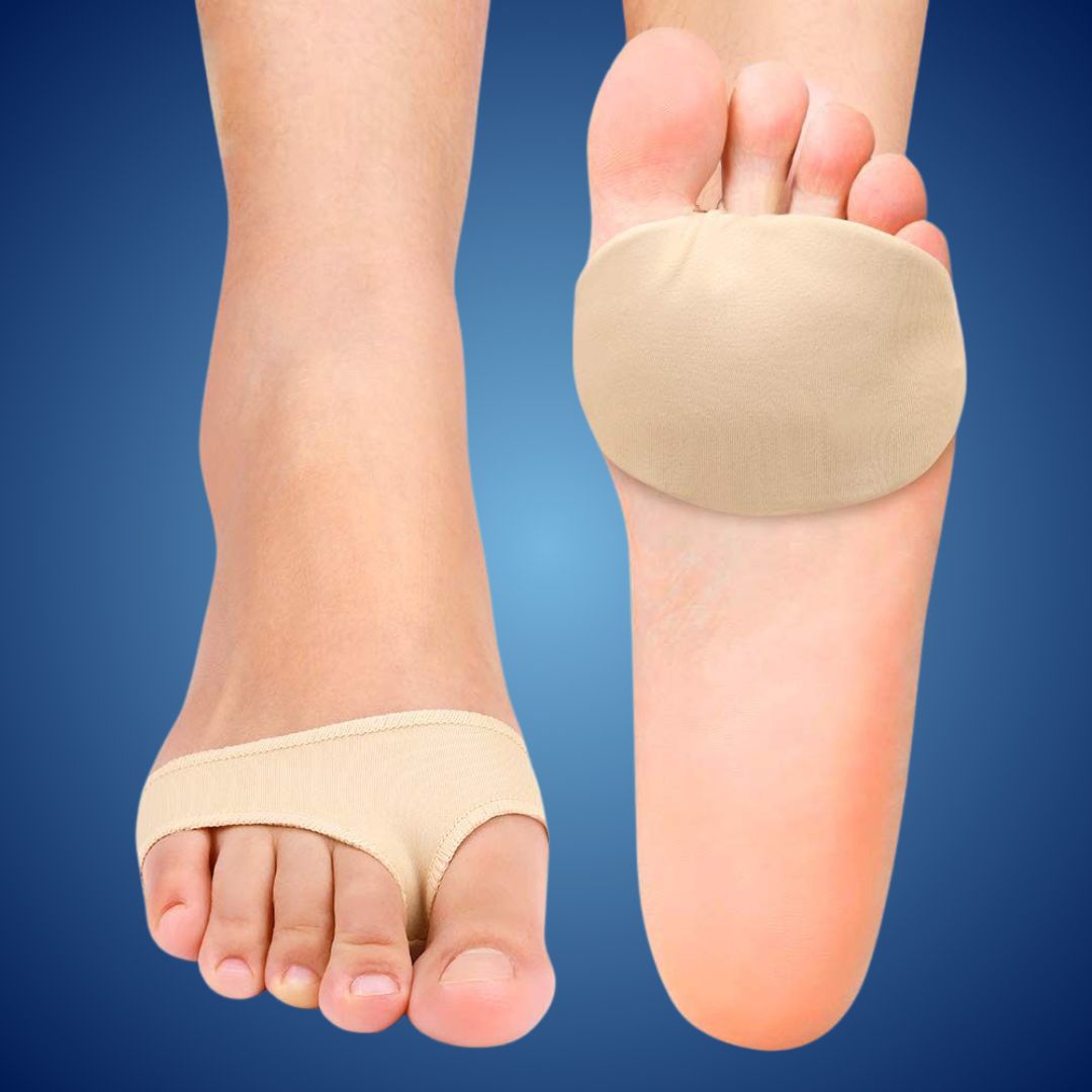 ComfortStep Morton’s Neuroma and Metatarsalgia Relief Pads | Gel Cushion and Metatarsal Support | Foot Pain Relief for Everyday Comfort zavevo