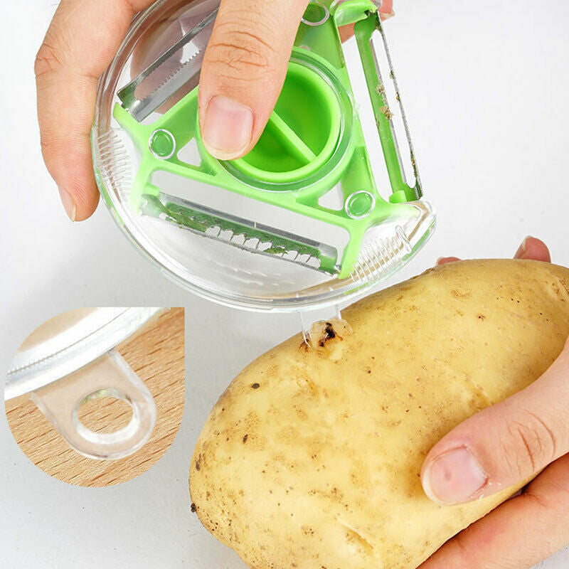 3 in 1 Stainless Steel Peeler | zavevo
