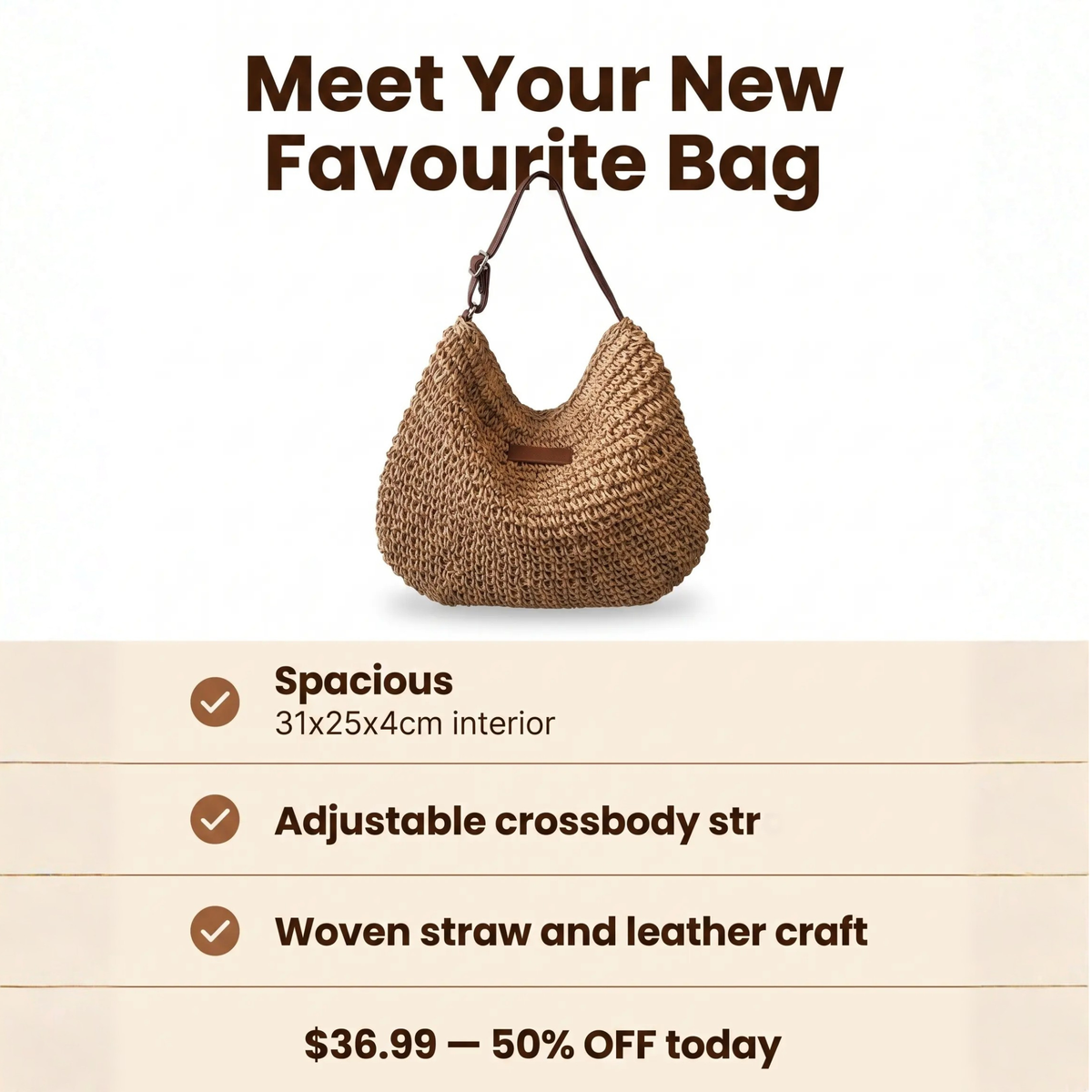 zavevo | Bohemian Spacious Shoulder Bag