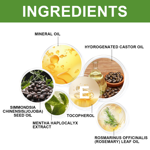 Rosemary Mint Hair Oil for Frizz