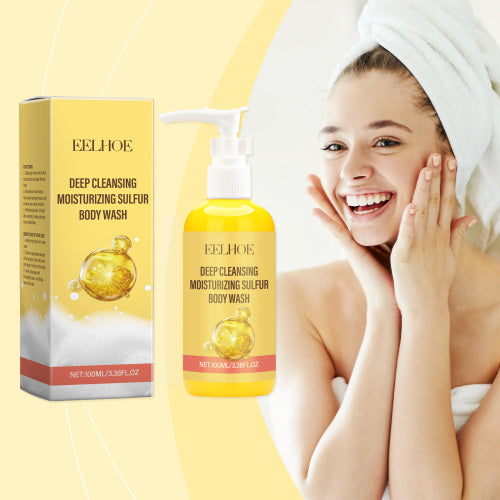 Sulfur Body Wash with Lemon & Aloe