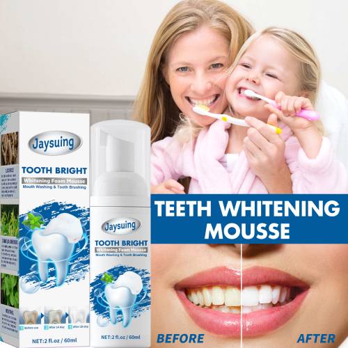 Whitening Mousse Toothpaste with Green Tea