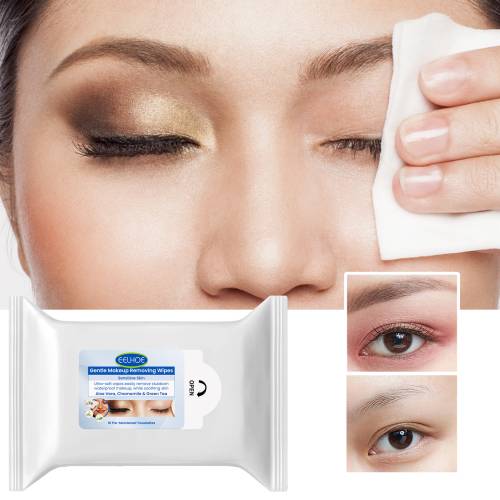 Gentle Makeup Remover Wipes with Chamomile & Aloe