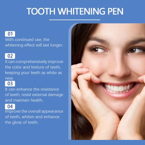 Teeth Brightening Pen with Baking Soda