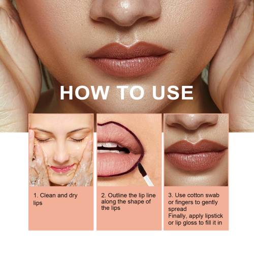 Peel-Off Lip Liner, Waterproof