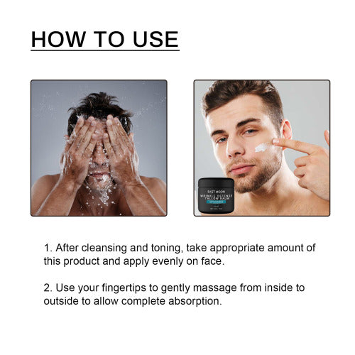 Men's Tallow Collagen Face Cream, Hydrating & Firming