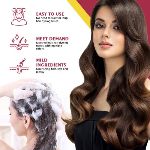 Burgundy Herbal Color Shampoo