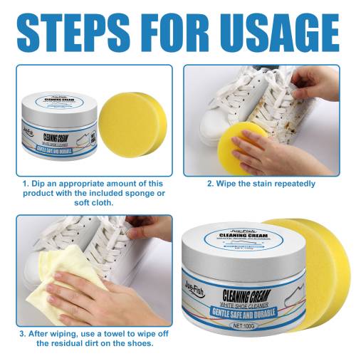 White Shoe Cleaning Cream