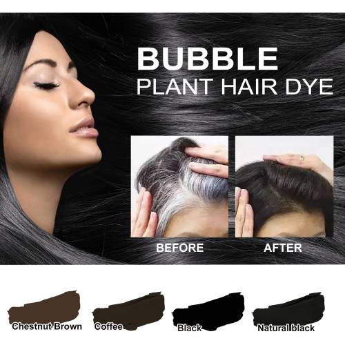 Plant Bubble Hair Color