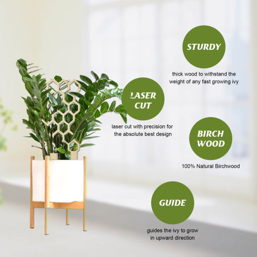 Wooden Pot Trellis