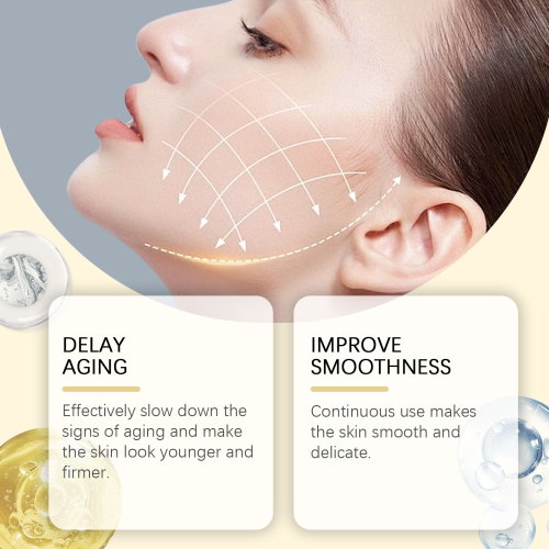 Gold Collagen Face Cream with Niacinamide, Hydrating & Firming