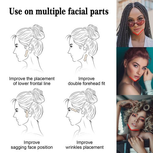 Transparent V-Face Lift Stickers