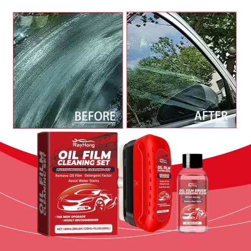 Crystal Clear Glass Cleaner Set
