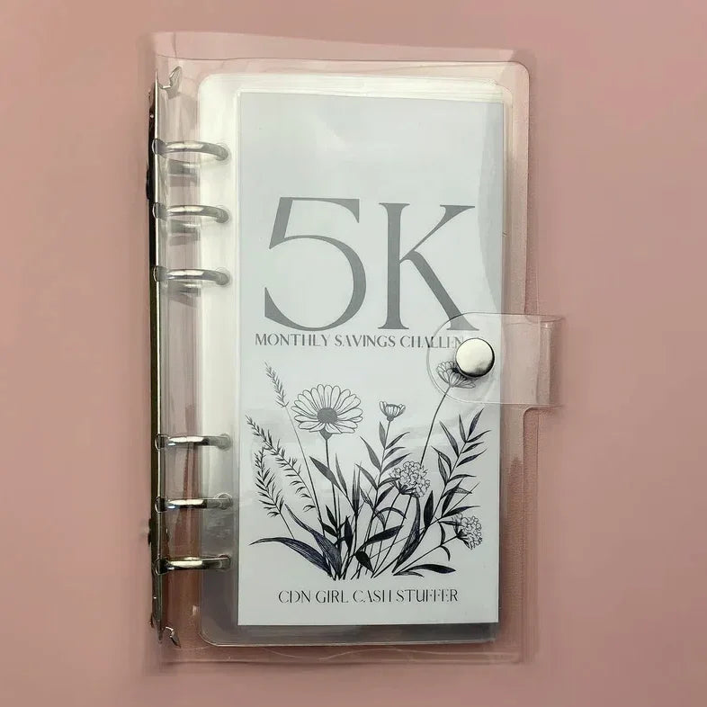 12-Month Envelopes Money-Saving Challenge Binder | zavevo