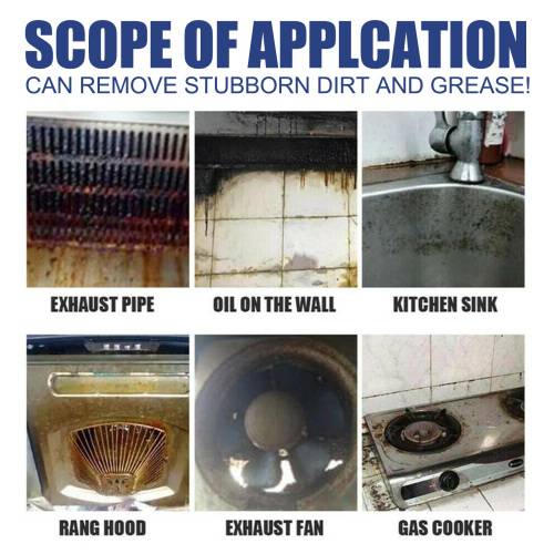 Enzyme Kitchen Foam Degreaser