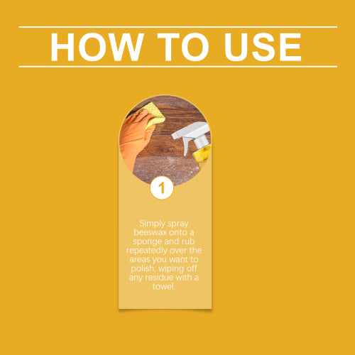 Beeswax Wood Polish Spray