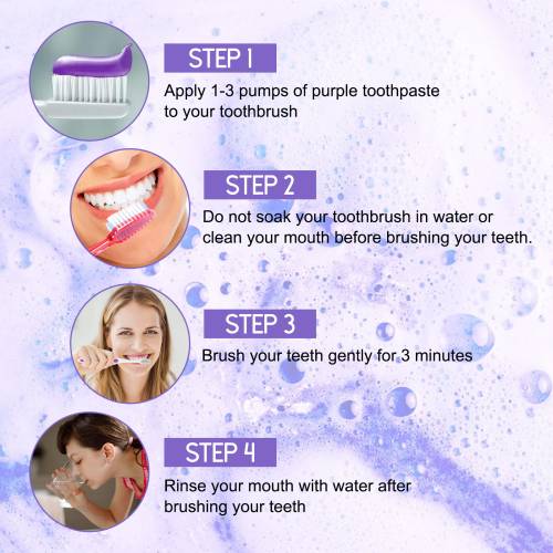 Purple Whitening Toothpaste