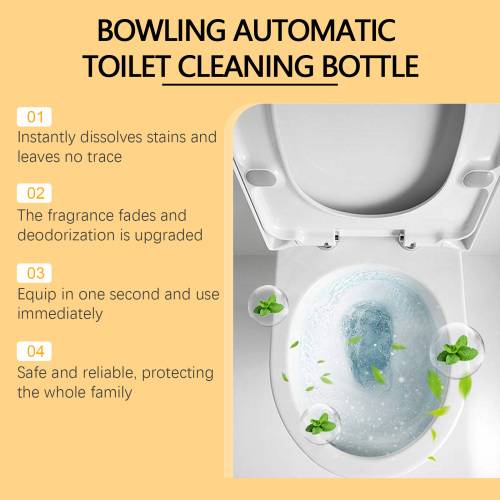 Automatic Toilet Cleaning Bottle