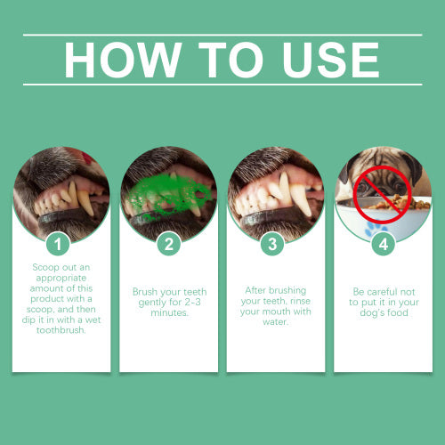 Dog Tooth Cleaning Powder