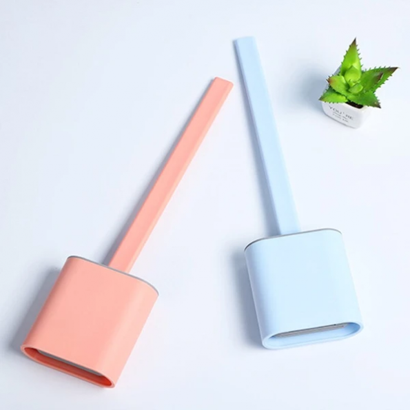 zavevo | FlexiClean Toilet Brush – Hygienic Silicone Design for Easy Cleaning