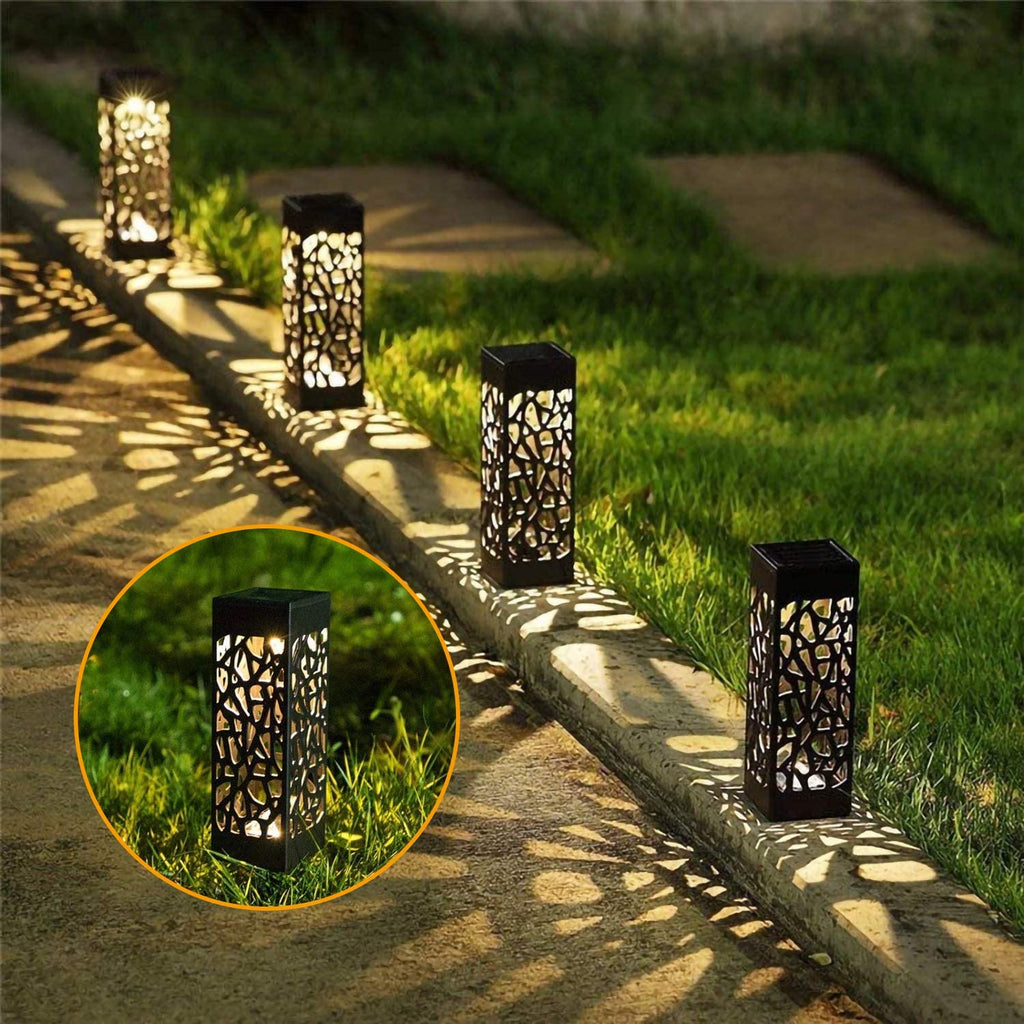 12X Solar Lights LED Path Lights Garden Lighting | zavevo