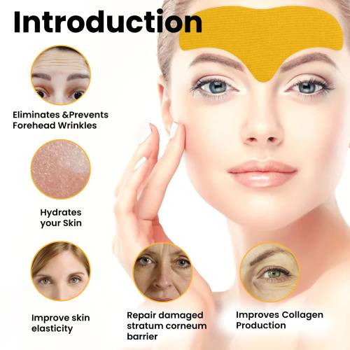 Forehead Smoothing Patches, 10 Pcs