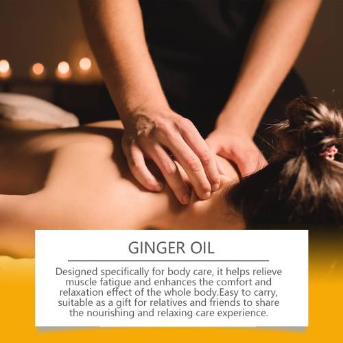 Ginger Body Massage Oil with Vitamin E