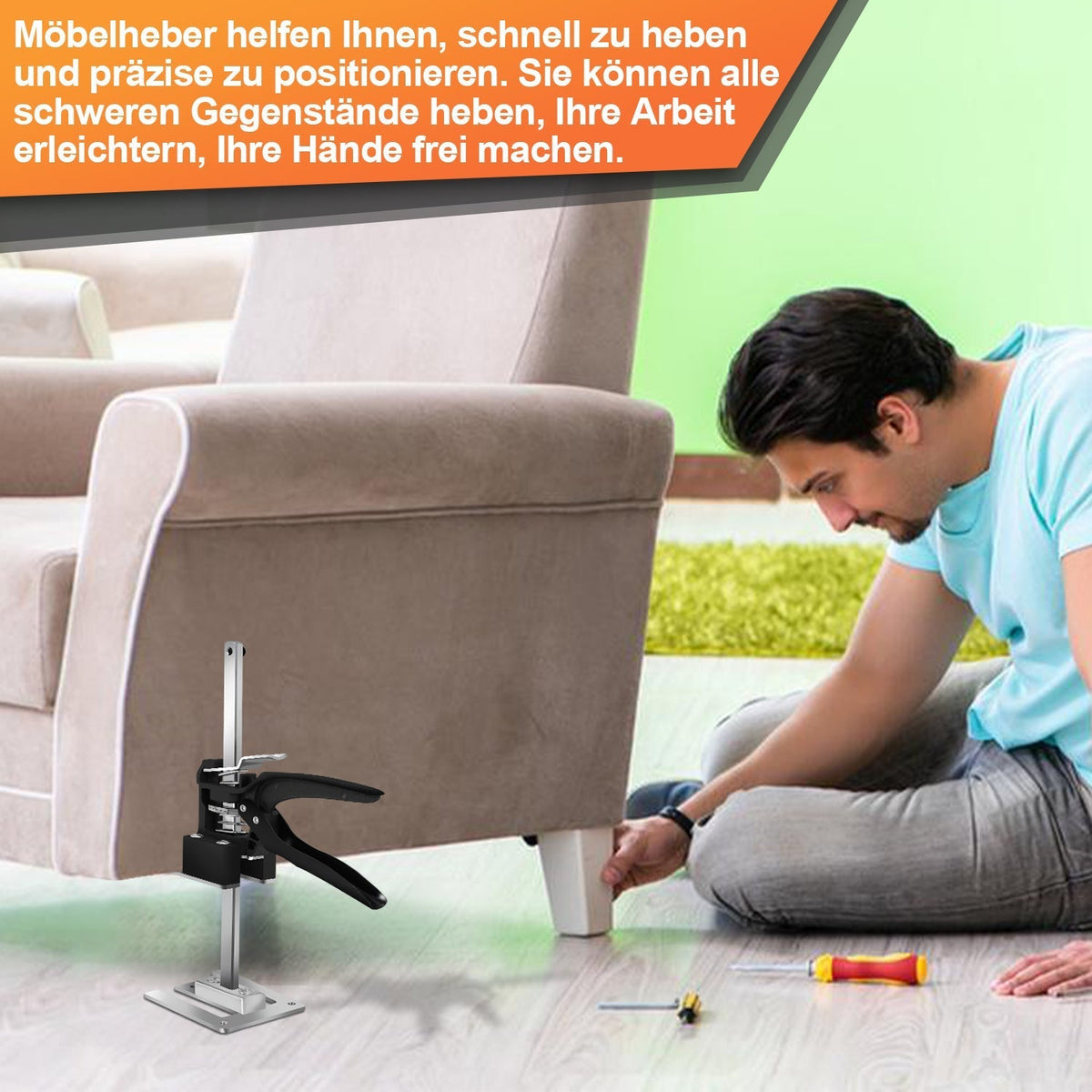 2 piece arm hand tool jack | zavevo