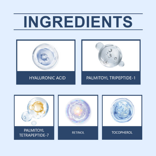 Men's Firming Face Serum with Peptides & Retinol