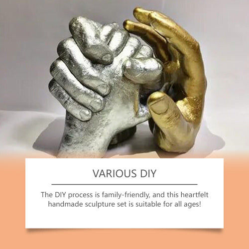 3D Plaster Hand Model Set