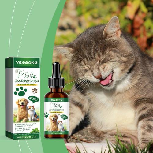Pet Nutrition Drops with Peppermint
