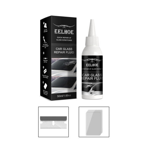Windshield Crack Repair Adhesive, Quick