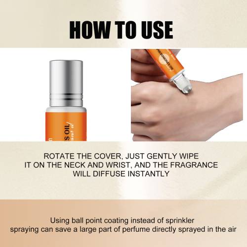 Roll-On Perfume, Natural Light Scent