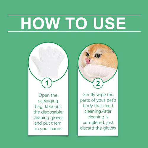 Pet Disposable Cleaning Gloves