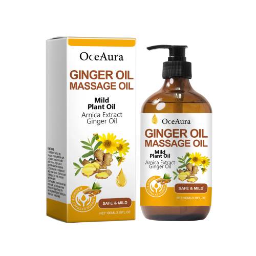 Ginger Body Massage Oil with Vitamin E