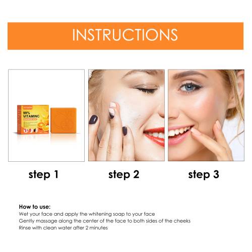 Vitamin C Orange Body Soap, Brightening