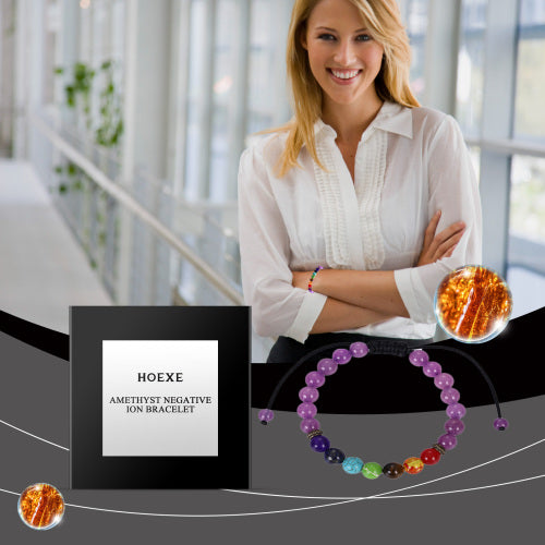 Amethyst & Pink Crystal Bracelet