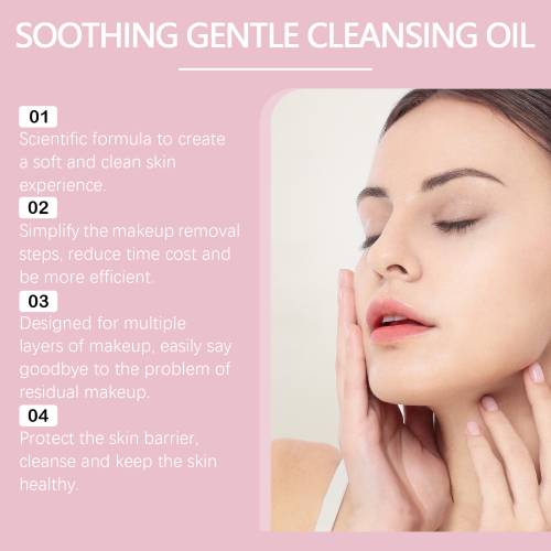 Gentle Cleansing Oil for Face, Eyes & Lips