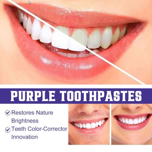 Purple Whitening Toothpaste, Gentle