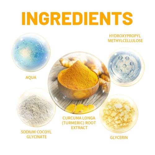 Turmeric Skincare Set: Cleanser, Scrub & Face Cream