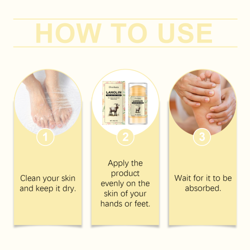 Moisturizing Hand & Foot Balm Stick for Dry Skin