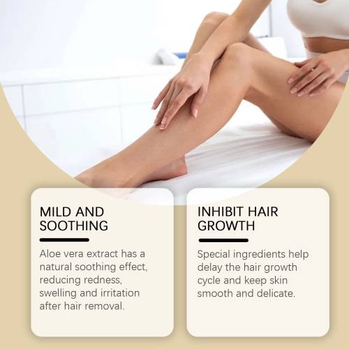 After Hair Removal Care Oil with Scraper